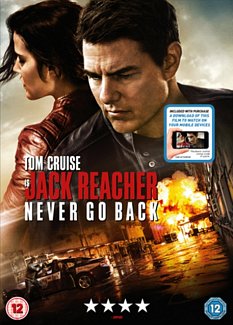 Jack Reacher Never Go Back 2016 DVD