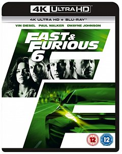 Fast & Furious 6 2013 Blu-ray / 4K Ultra HD + Blu-ray