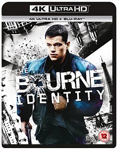 The Bourne Identity 2002 Blu-ray / 4K Ultra HD + Blu-ray
