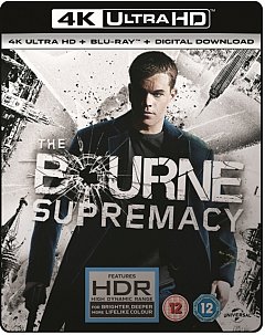 The Bourne Supremacy 2004 4K Ultra HD+Blu-Ray+Digital Red Tag