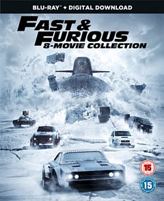 Fast & Furious 1 to 8 Movie Collection Blu-Ray