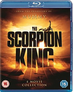 The Scorpion King 1 to 4 Complete Movie Quadrilogy (4 Films) Blu-Ray