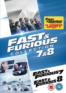 Fast & Furious 7 & 8 2017 DVD