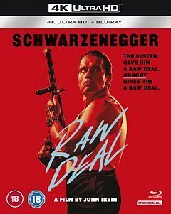 Raw Deal 1986 Blu-ray / 4K Ultra HD + Blu-ray (Restored)