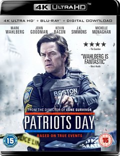 Patriots Day 2016 Blu-ray / 4K Ultra HD + Blu-ray + Digital Download
