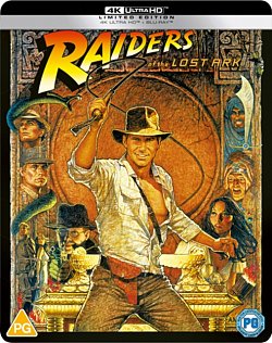 Indiana Jones and the Raiders of the Lost Ark 1981 Blu-ray / 4K Ultra HD + Blu-ray (Limited Edition Steelbook) - MangaShop.ro