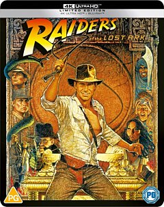 Indiana Jones and the Raiders of the Lost Ark 1981 Blu-ray / 4K Ultra HD + Blu-ray (Limited Edition Steelbook)
