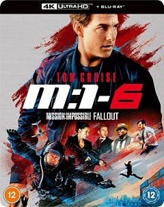 Mission Impossible 6 - Fallout Steelbook 4K Ultra HD + Blu-Ray