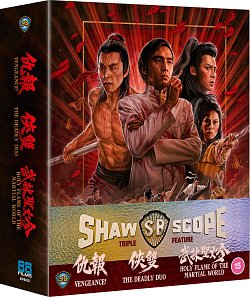 Shawscope - Vengeance / The Deadly Duo / Holy Flame Of The Martial World Blu-ray / Box Set - MangaShop.ro
