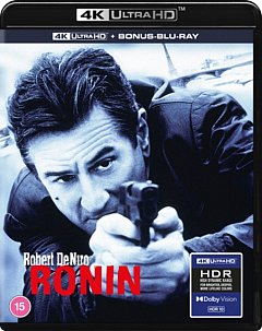 Ronin 1997 Blu-ray / 4K Ultra HD + Blu-ray