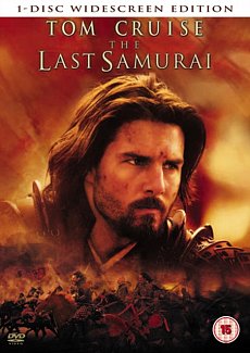 The Last Samurai 2003 DVD