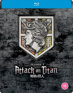 Attack On Titan: Season 3 2018 Blu-ray / Box Set (Steelbook) - MangaShop.ro