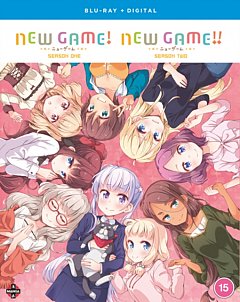 New Game! + New Game!!: Season 1 & 2 2016 Blu-ray / Box Set with Digital Copy