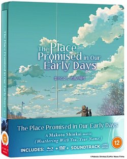 The Place Promised in Our Early Days 2004 Blu-ray / with DVD and CD (Steelbook) - MangaShop.ro
