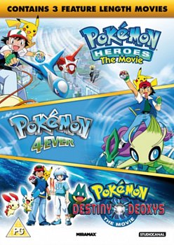 Pokémon - Triple Movie Collection 2004 DVD / Box Set (Slimline Version) - MangaShop.ro
