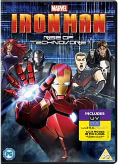 Iron Man: Rise of Technovore 2013 DVD Alt
