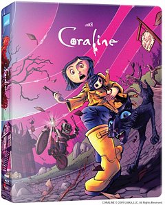 Coraline Limited Edition Steelbook 4K Ultra HD + Blu-Ray