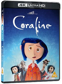 Coraline 2009 Blu-ray / 4K Ultra HD + Blu-ray - MangaShop.ro