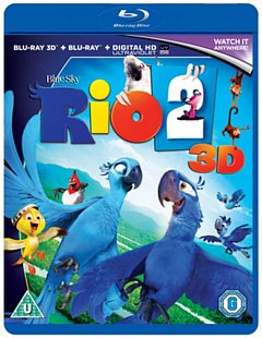 Rio 2 3D+2D Blu-Ray