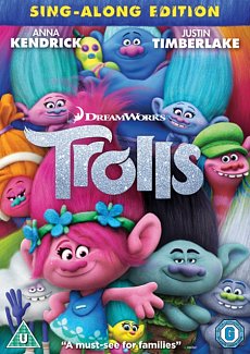 Trolls 2016 DVD