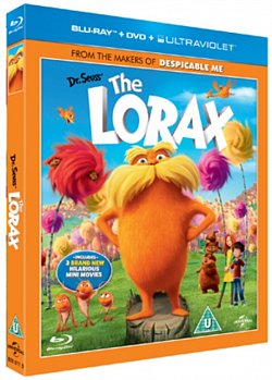 The Lorax 2012 Blu-ray / + DVD and UltraViolet Copy - Triple Play - MangaShop.ro