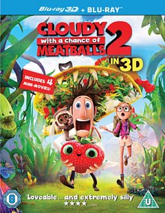 Cloudy With A Chance Of Meatballs 2 3D+2D Blu-Ray