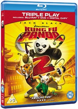 Kung Fu Panda 2 2011 Blu-ray / with DVD and Digital Copy - Triple Play - MangaShop.ro