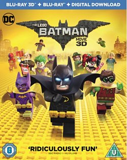 The LEGO Batman Movie 2017 Blu-ray / 3D Edition with 2D Edition + Digital Download - MangaShop.ro