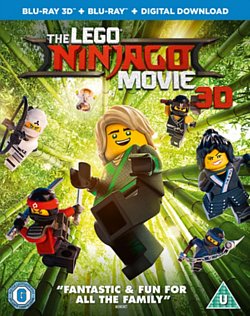 The LEGO Ninjago Movie 2017 Blu-ray / 3D Edition with 2D Edition + Digital Download - MangaShop.ro