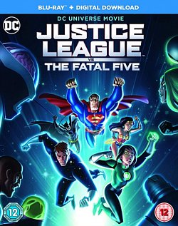 Justice League Vs The Fatal Five 2019 Blu Ray With Digital