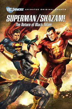 Superman/Shazam!: The Return of Black Adam 2010 DVD / with Digital Download - MangaShop.ro