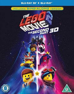 The LEGO Movie 2 2019 Blu-ray / 3D Edition with 2D Edition
