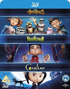 Coraline/ParaNorman/The Boxtrolls 2014 Blu-ray / Box Set