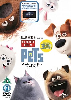 The Secret Life of Pets 2016 DVD / with Digital Download
