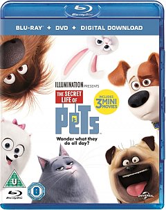 The Secret Life Of Pets Blu-Ray + DVD