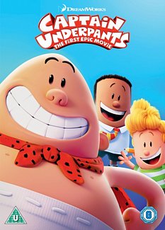 Captain Underpants: The First Epic Movie 2017 DVD
