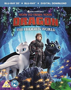 How to Train Your Dragon - The Hidden World 2019 Blu-ray / 3D Edition with 2D Edition + Digital Download - MangaShop.ro