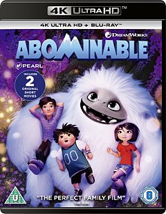 Abominable 2019 Blu-ray / 4K Ultra HD + Blu-ray