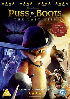 Puss in Boots: The Last Wish 2022 DVD