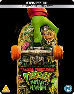 Teenage Mutant Ninja Turtles: Mutant Mayhem 2023 Blu-ray / 4K Ultra HD + Blu-ray Steelbook