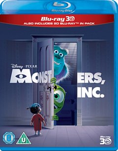 Monsters Inc 3D+2D Blu-Ray