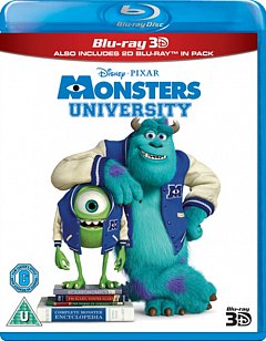 Monsters University 2013 Blu-ray / 3D Edition with 2D Edition
