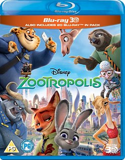 Zootropolis 3d 2d Blu Ray In Desene Animate