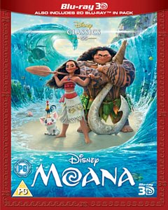 Moana 2D /3D Blu-Ray