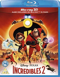 The Incredibles 2 3D Blu-Ray