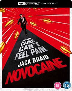 Novocaine 2024 Blu-ray / 4K Ultra HD + Blu-ray (Steelbook)