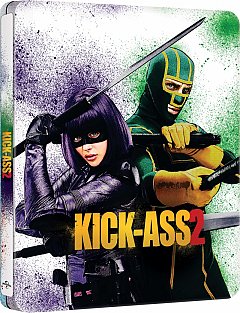 Kick-Ass 2 2013 Limited Edition Steelbook 4K Ultra HD + Blu-Ray