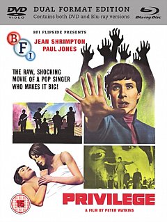 Privilege 1967 DVD / with Blu-ray - Double Play