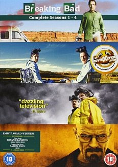 Breaking Bad Seasons 1 to 4 DVD