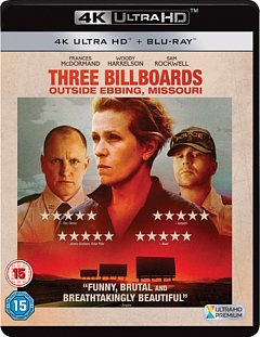 Three Billboards Outside Ebbing, Missouri 2017 Blu-ray / 4K Ultra HD + Blu-ray